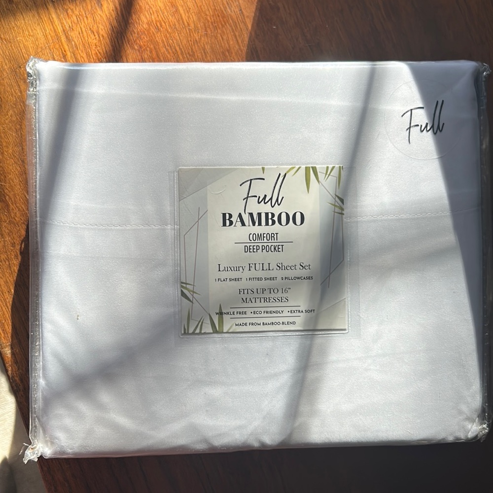 Full sheet set- bamboo